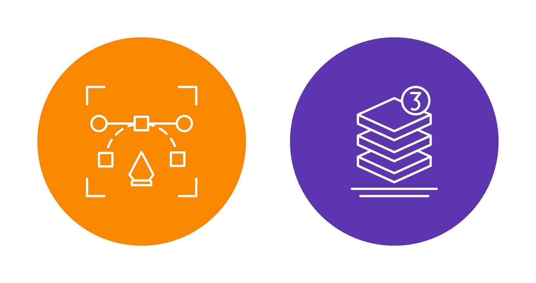 vector and layer Icon