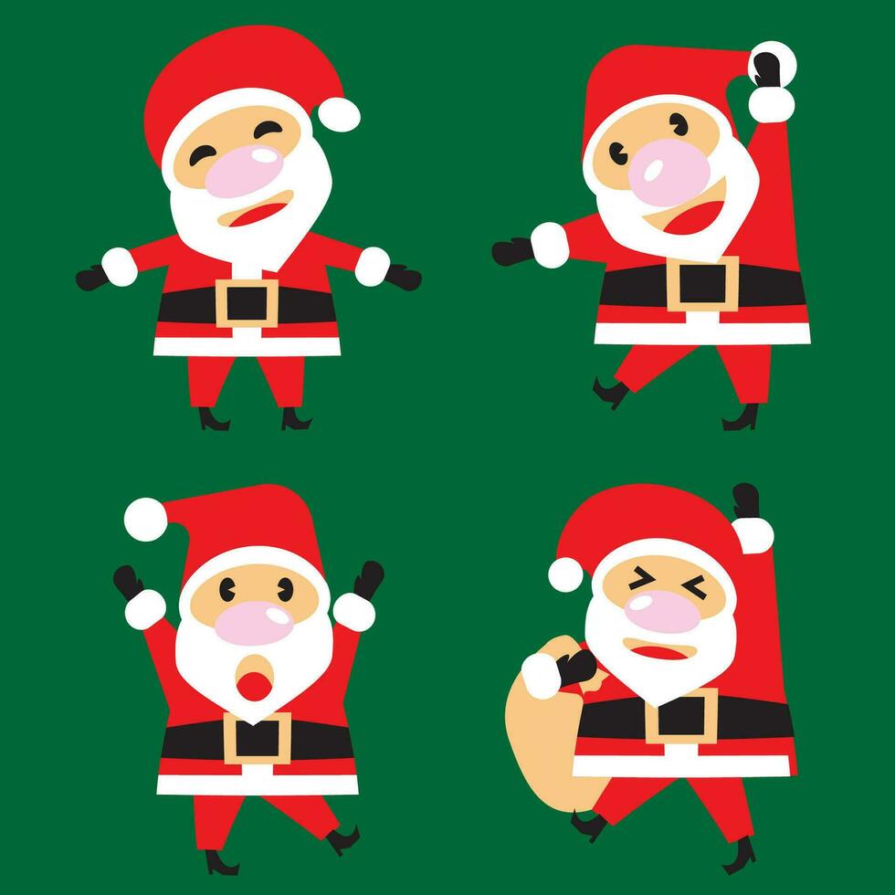 The Santa Claus for Holiday concept vector