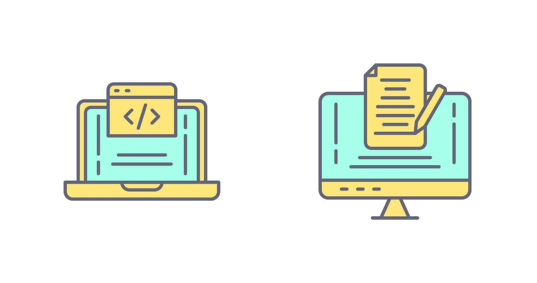 Coding and Note Icon 32616816 Vector Art at Vecteezy