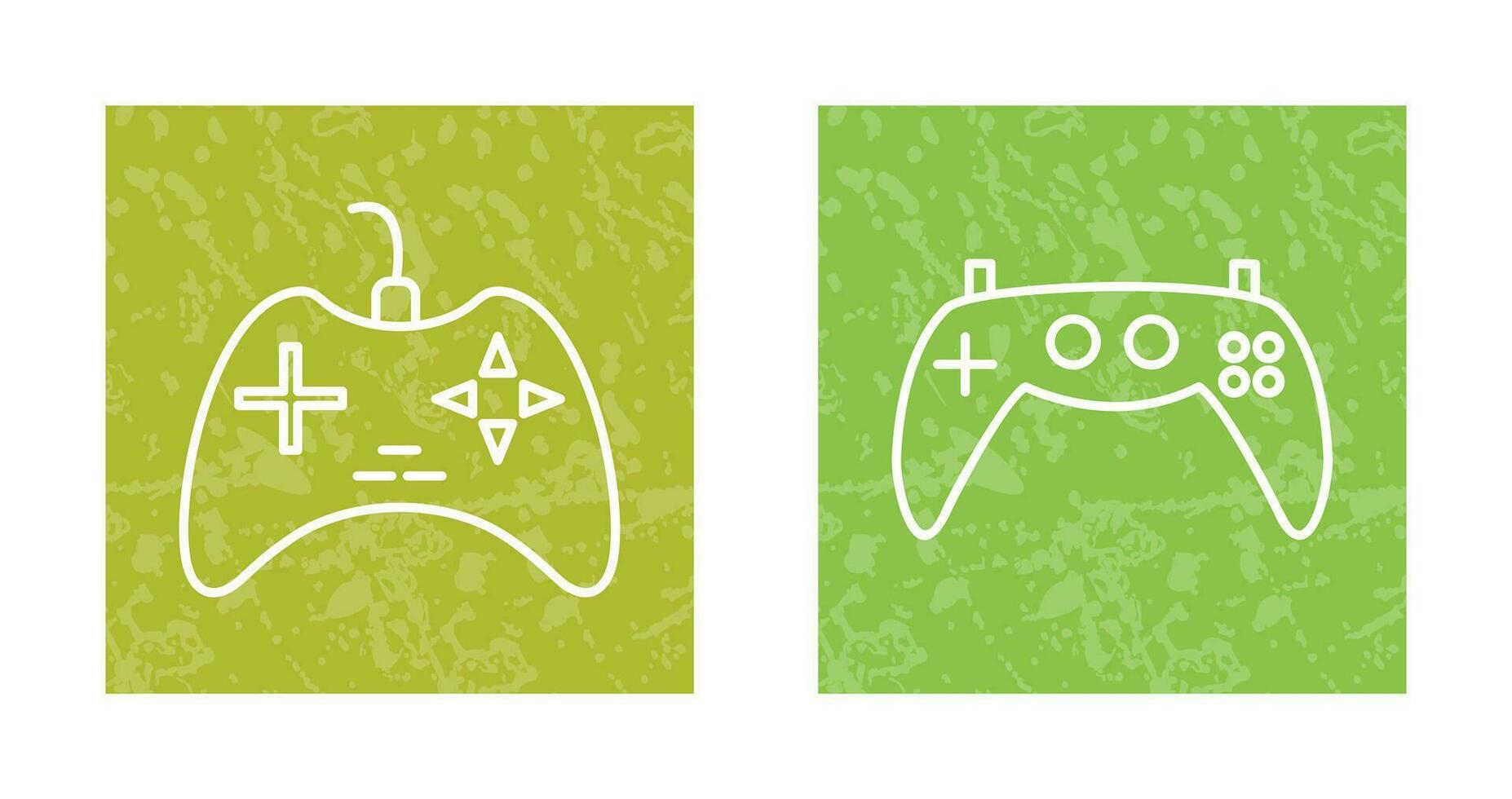 Gaming Console and Gaming Console Icon vector