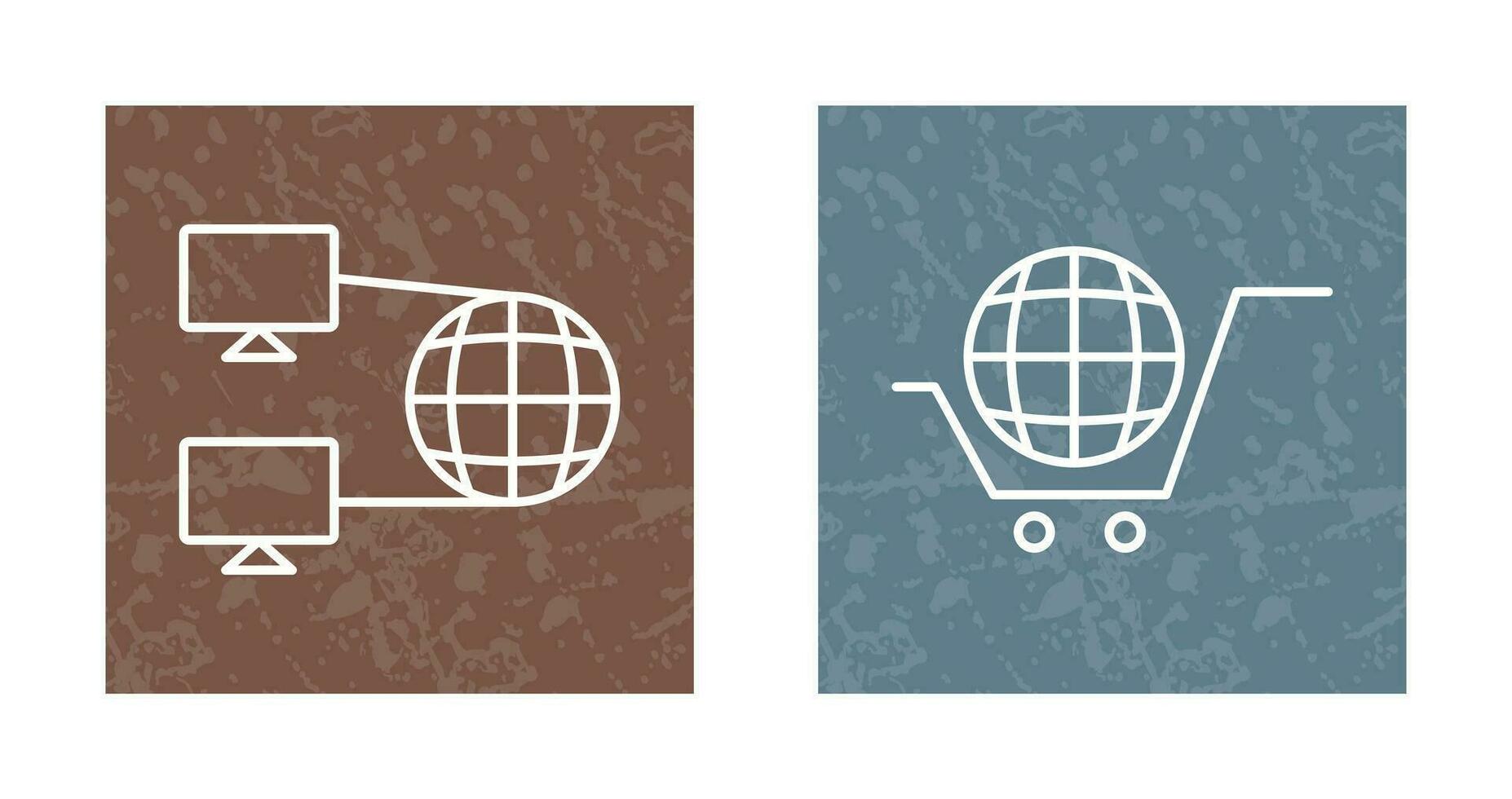 Internet Connectivity and Global Icon vector