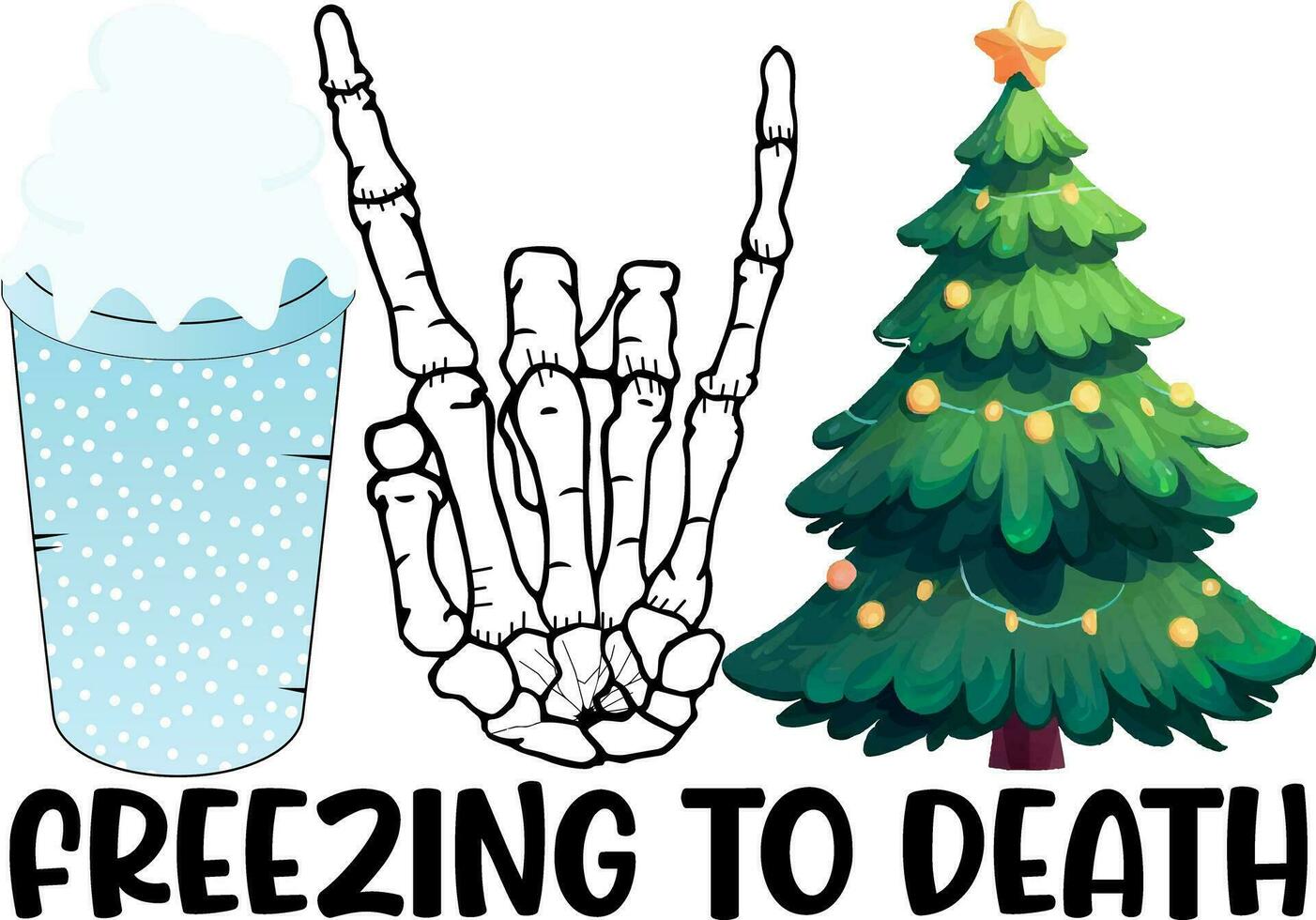 Freezing to death vector