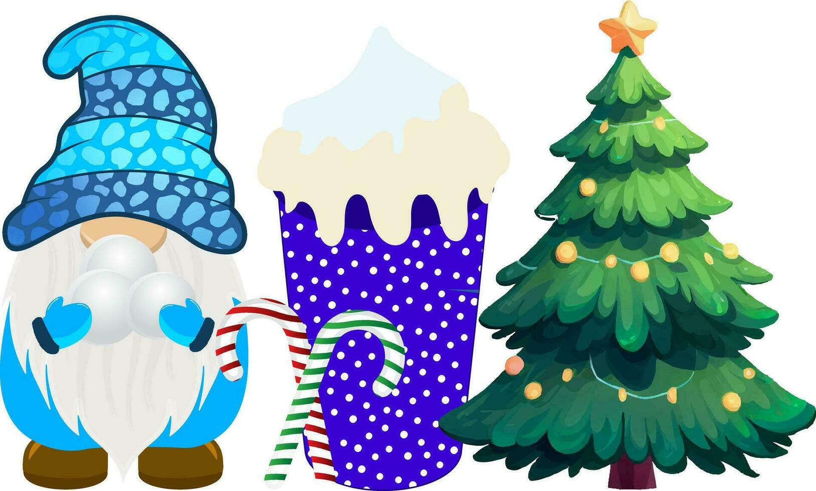 winter clipart  design vector