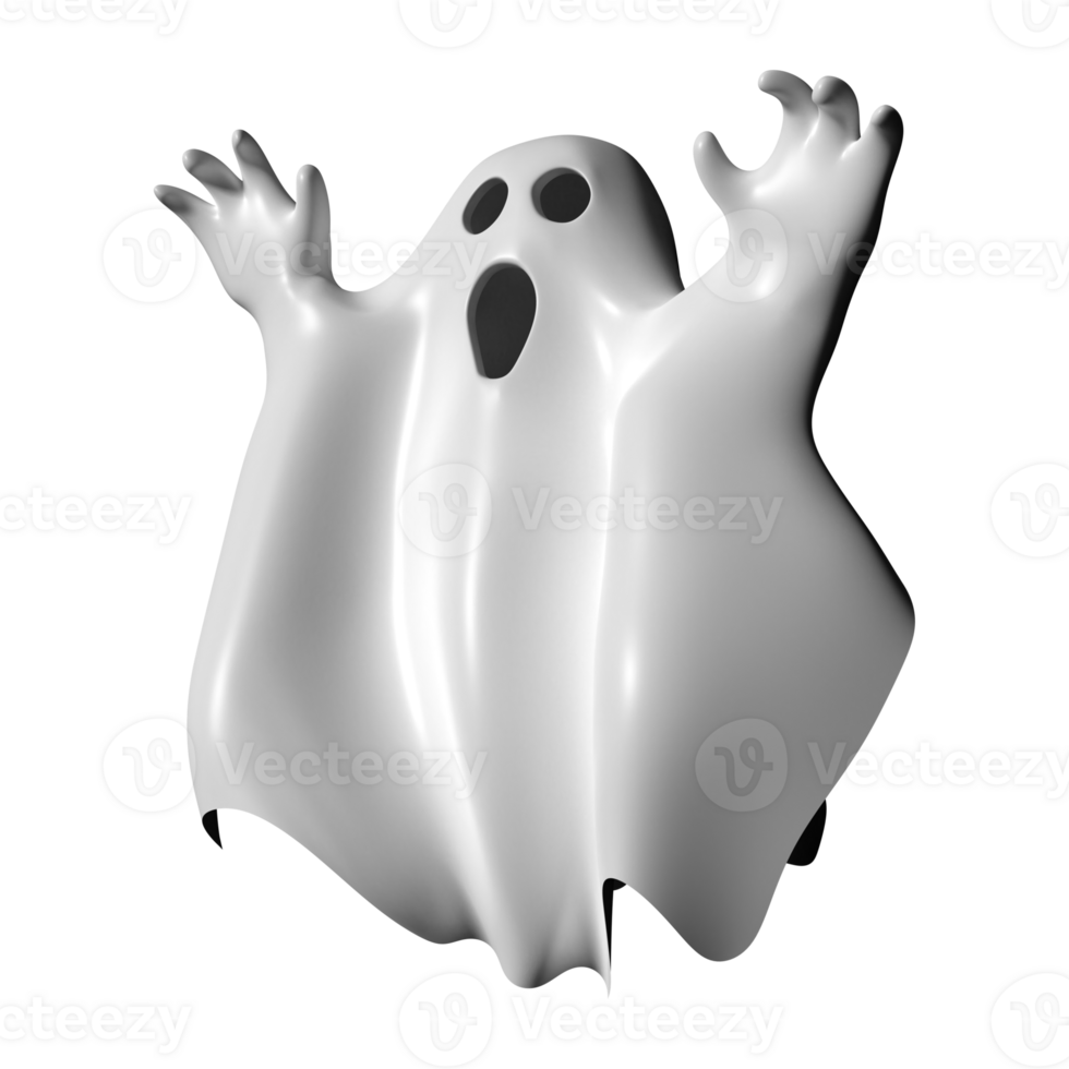 fantasma paño 3d ilustración icono png