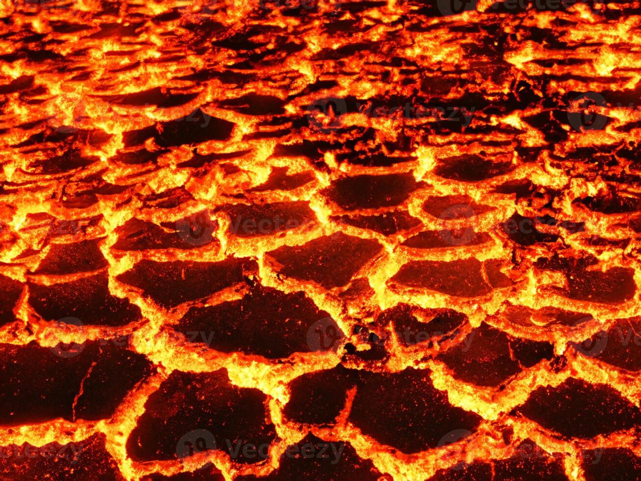 ardiente fuego con lava y magma , fuego antecedentes foto