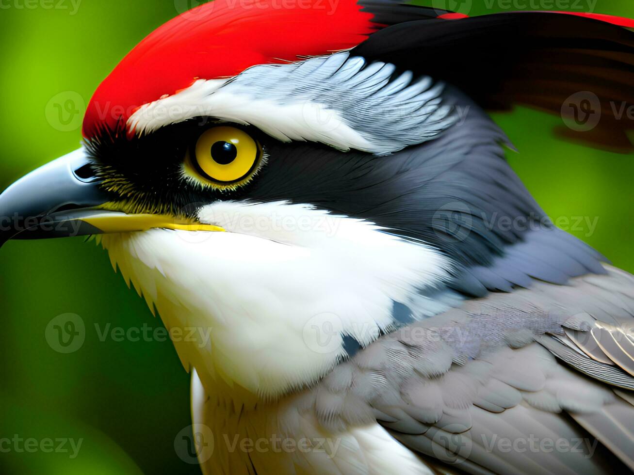 scenic view of beautiful bird at nature photo