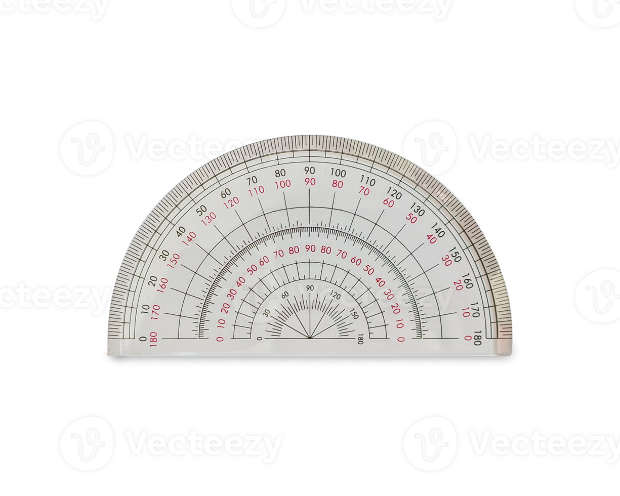 plastic protractor png concept