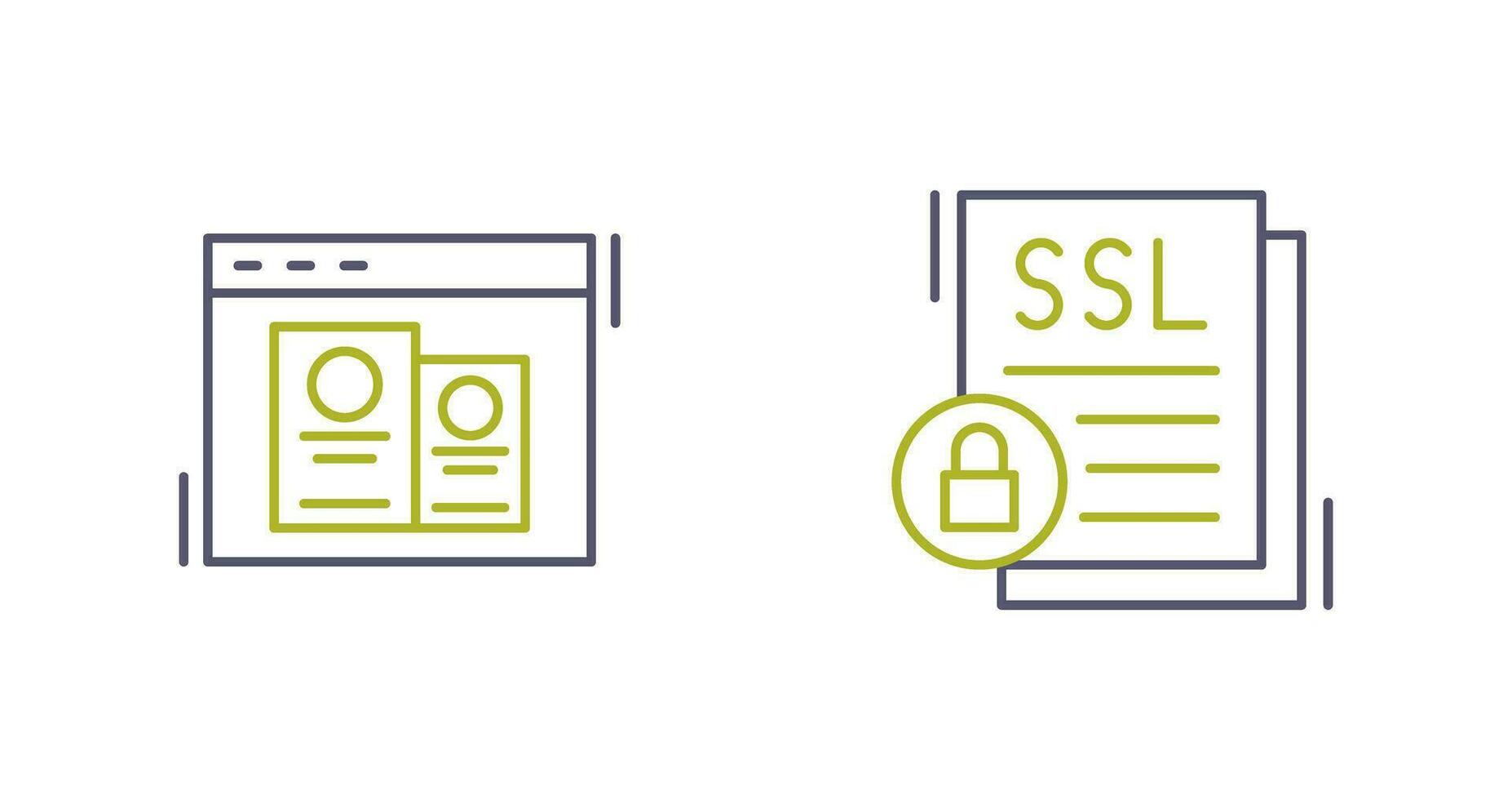 User and Protection Icon vector