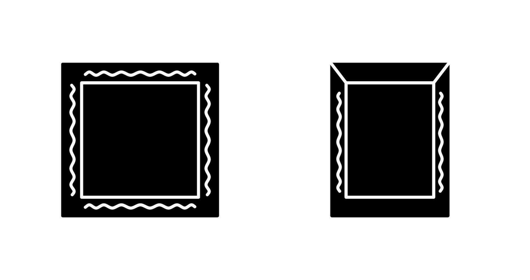 frame and hanging Icon vector