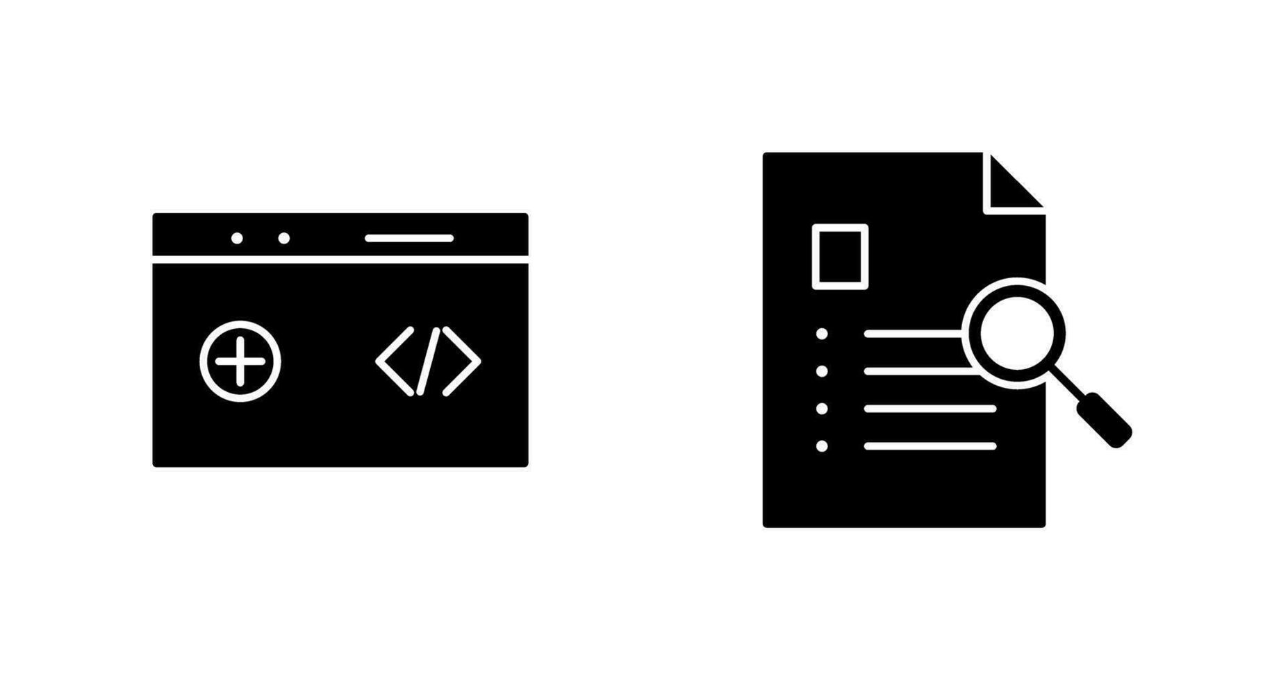 clean code and case study Icon vector