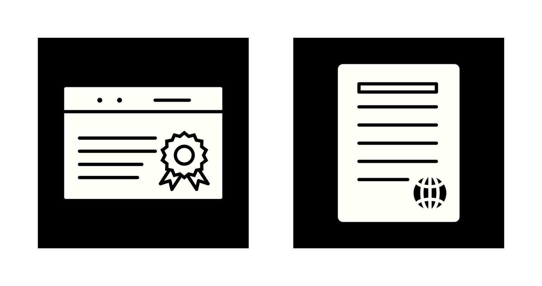 quality assurance and press release Icon vector