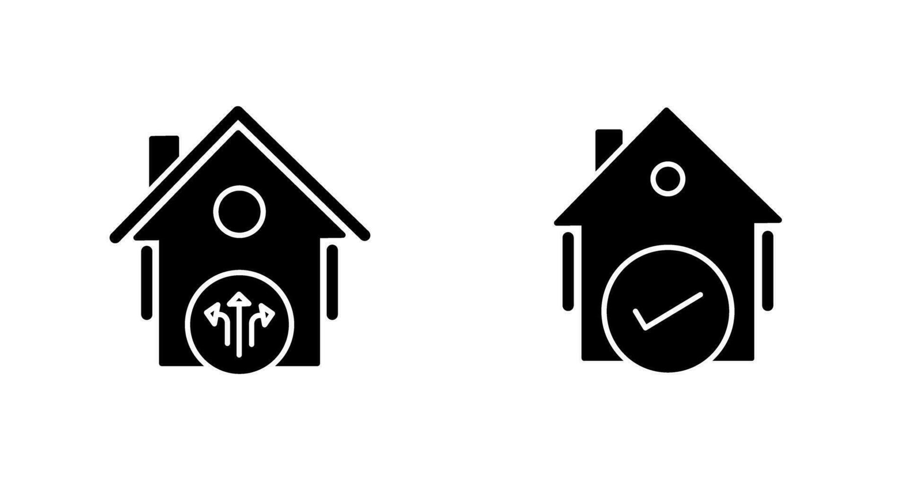 Vent and Houses Icon vector