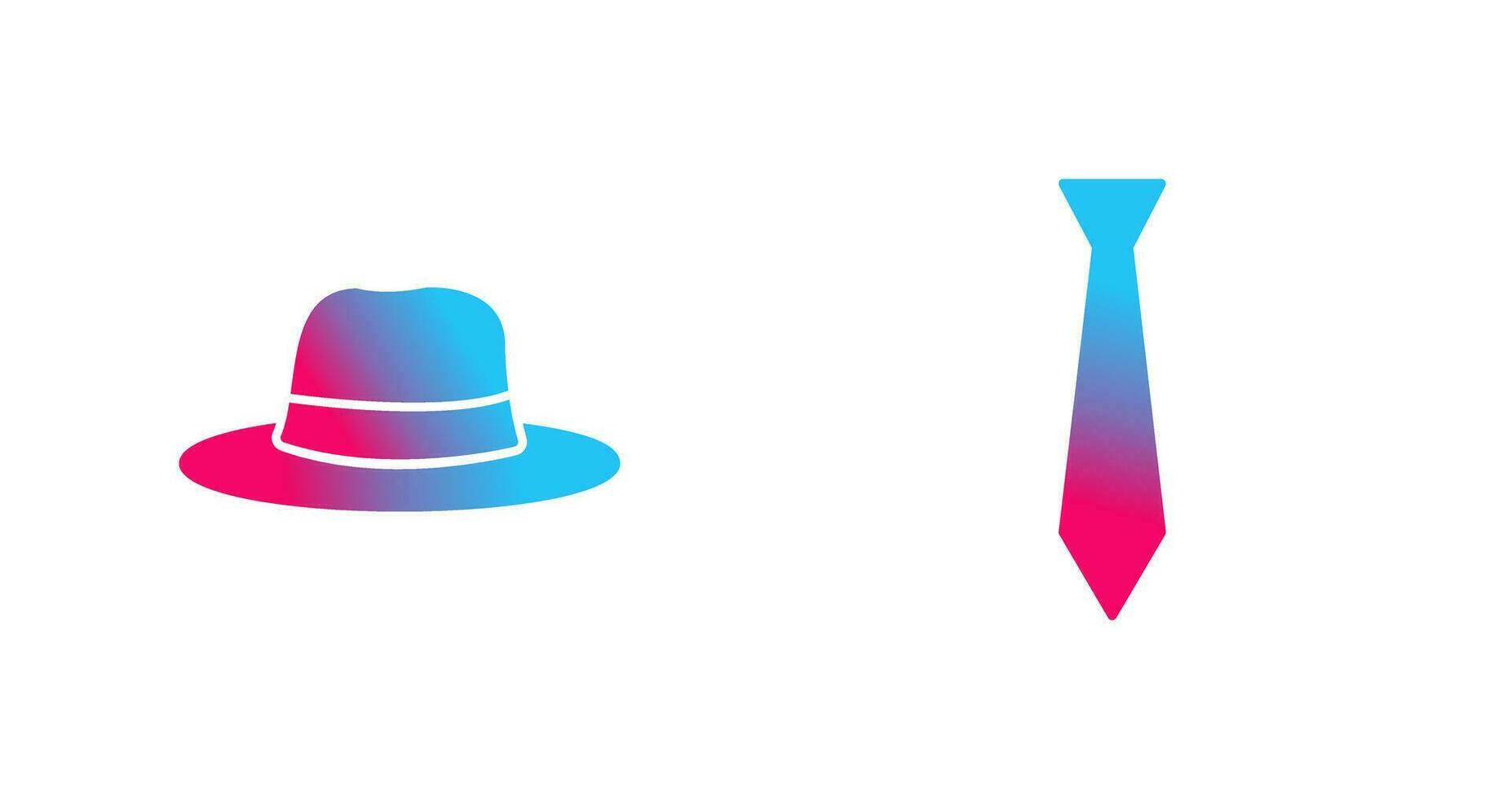 Woman and Tie Icon vector