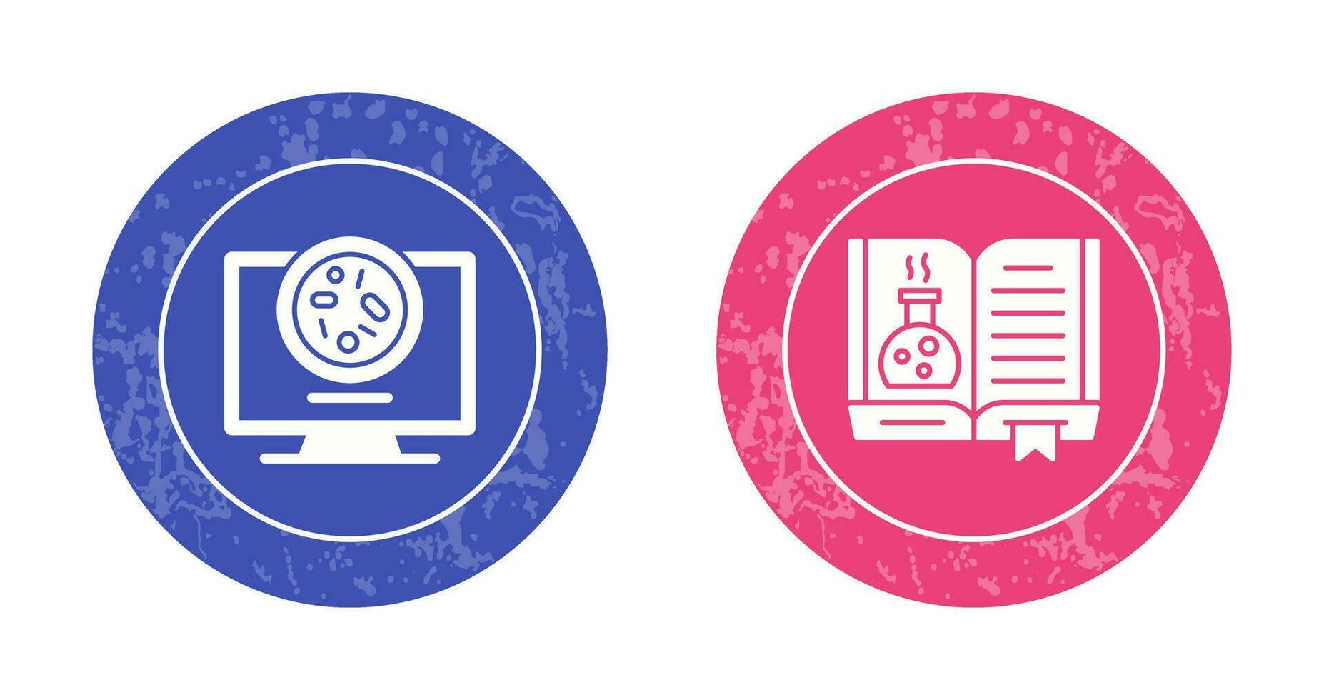 Petri Dish and Chemical Icon vector