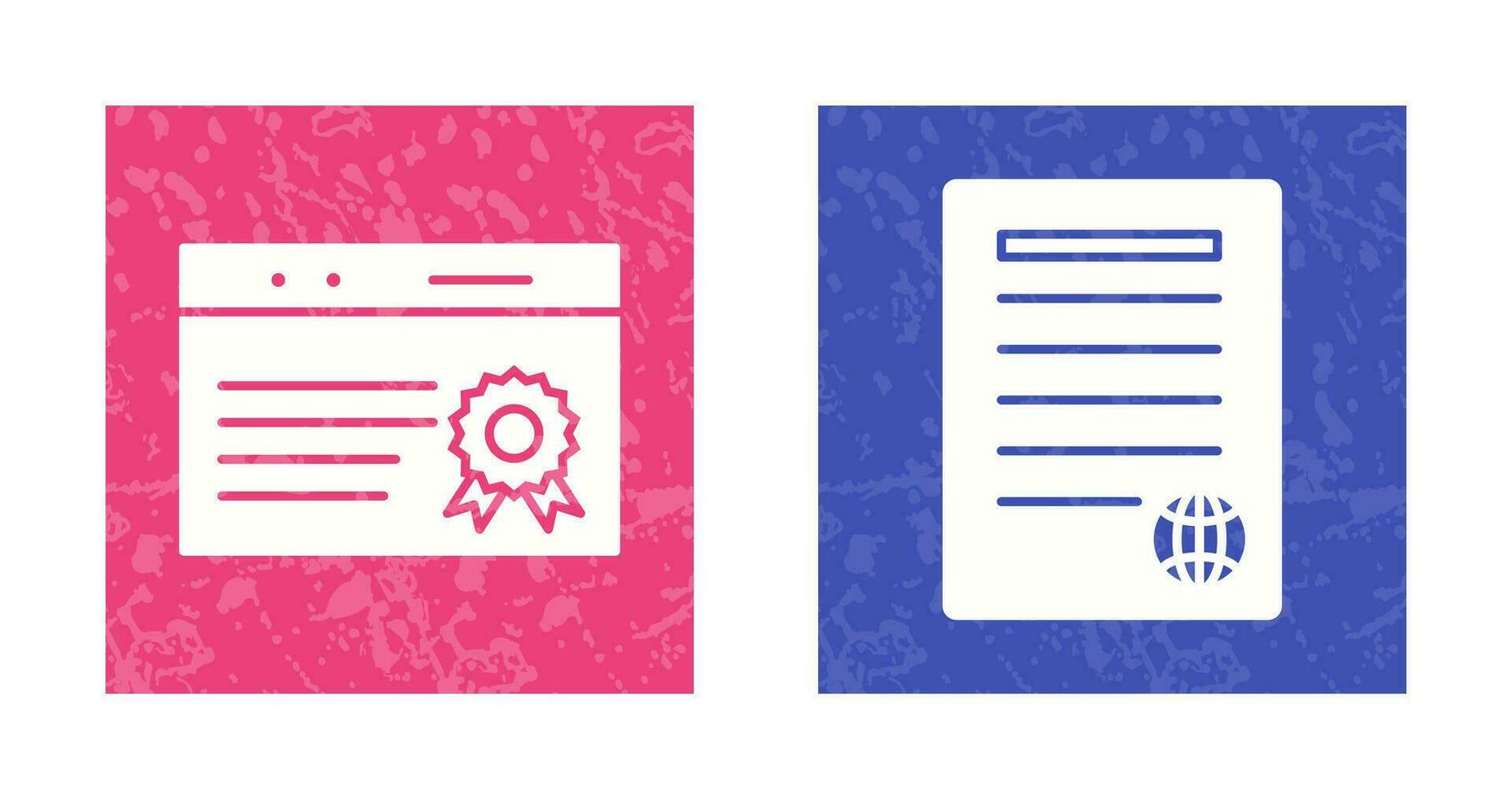 quality assurance and press release Icon vector