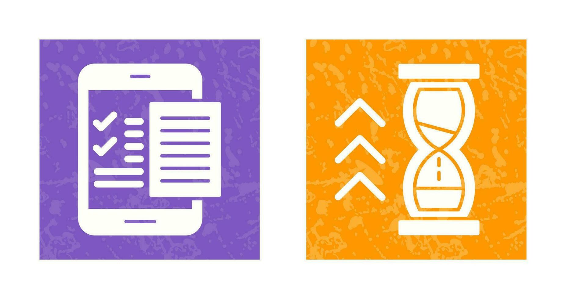Check List and Quick Response Icon vector