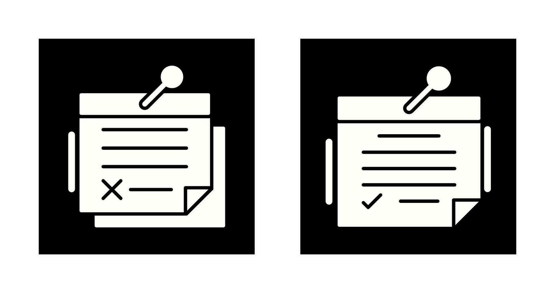 Note and Note Icon vector