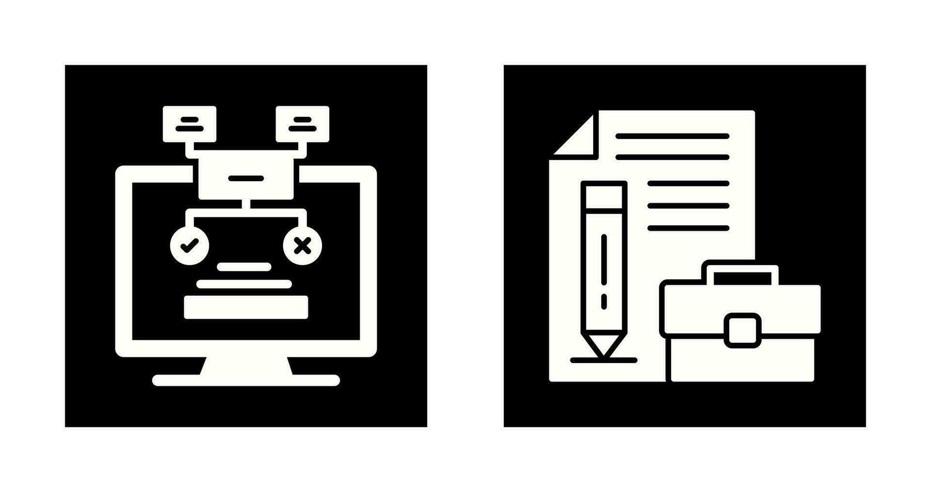 Methodology and Portfolio Icon vector