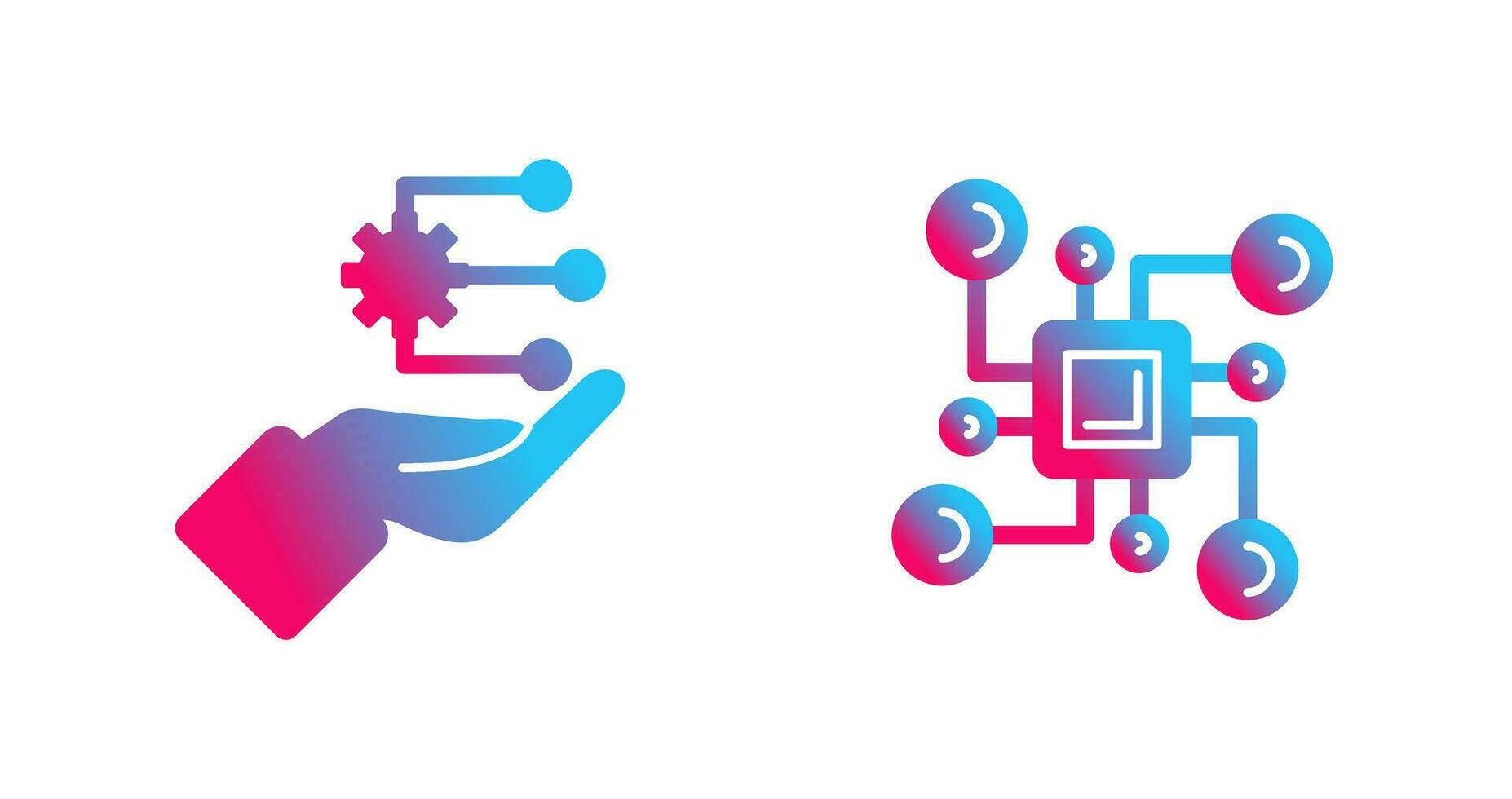 Plannng and Connection Icon vector