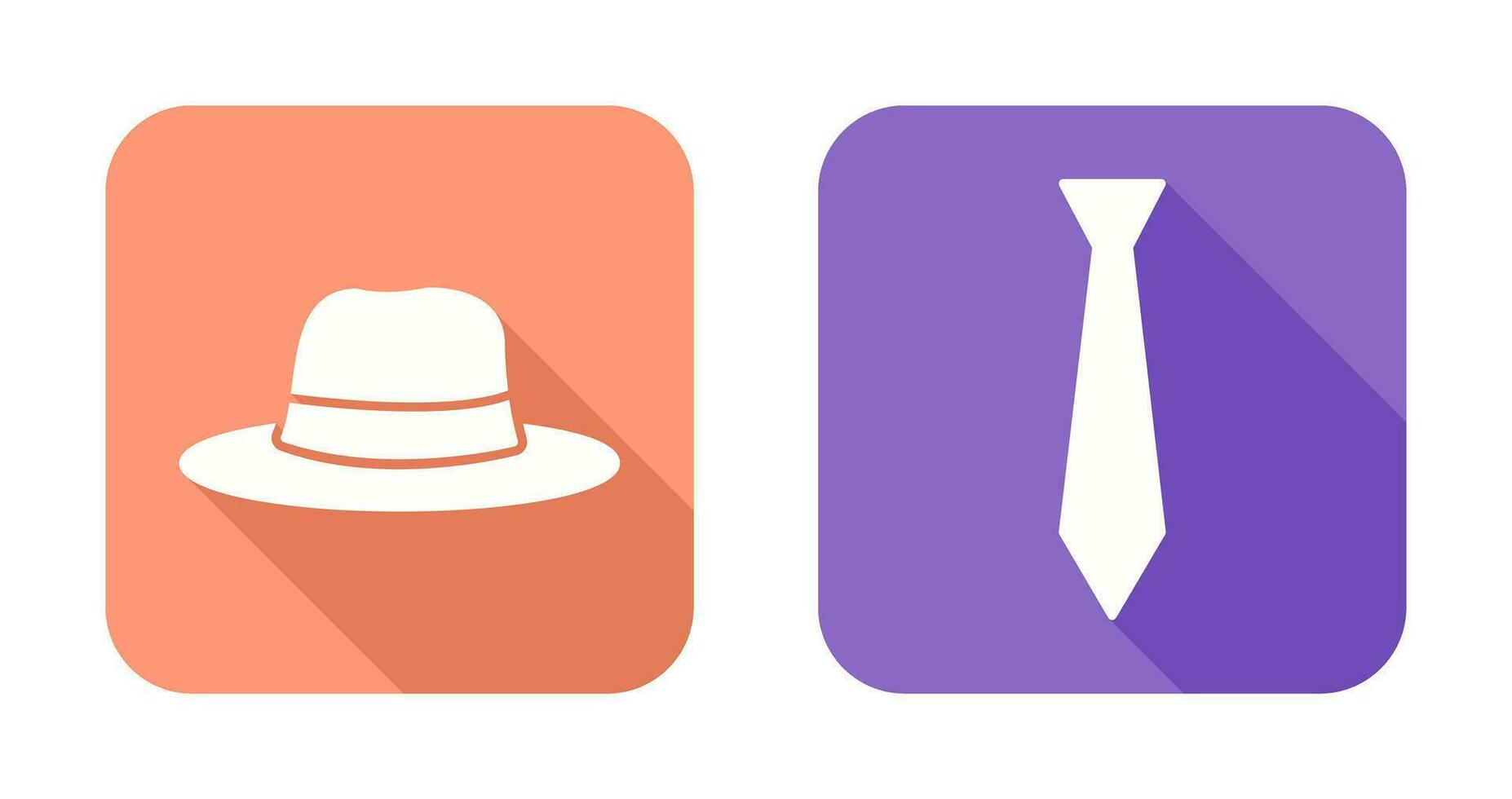 Woman and Tie Icon vector