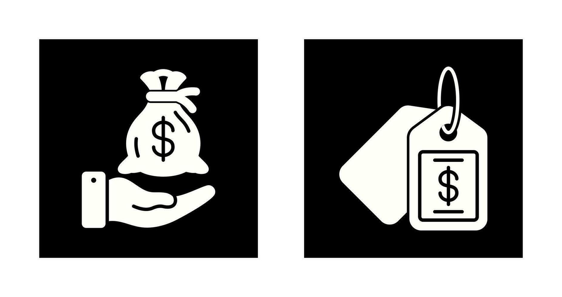 Income and Price Icon vector