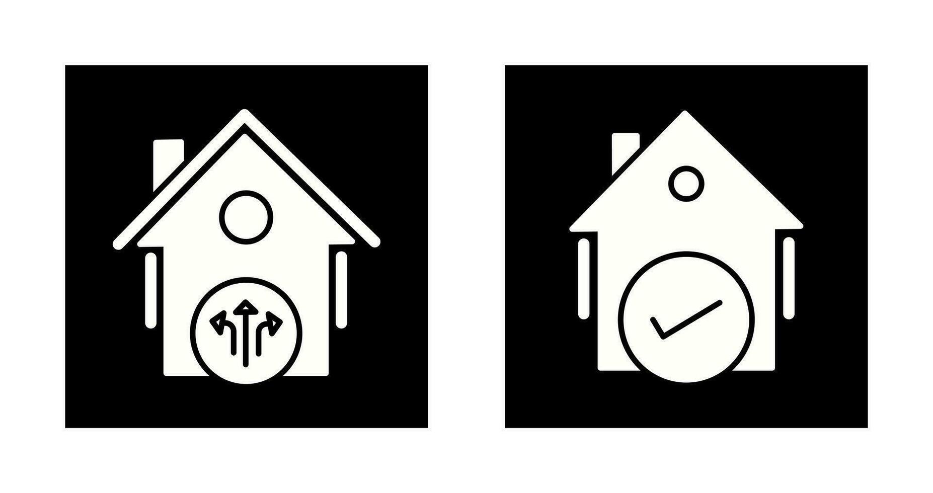 Vent and Houses Icon vector