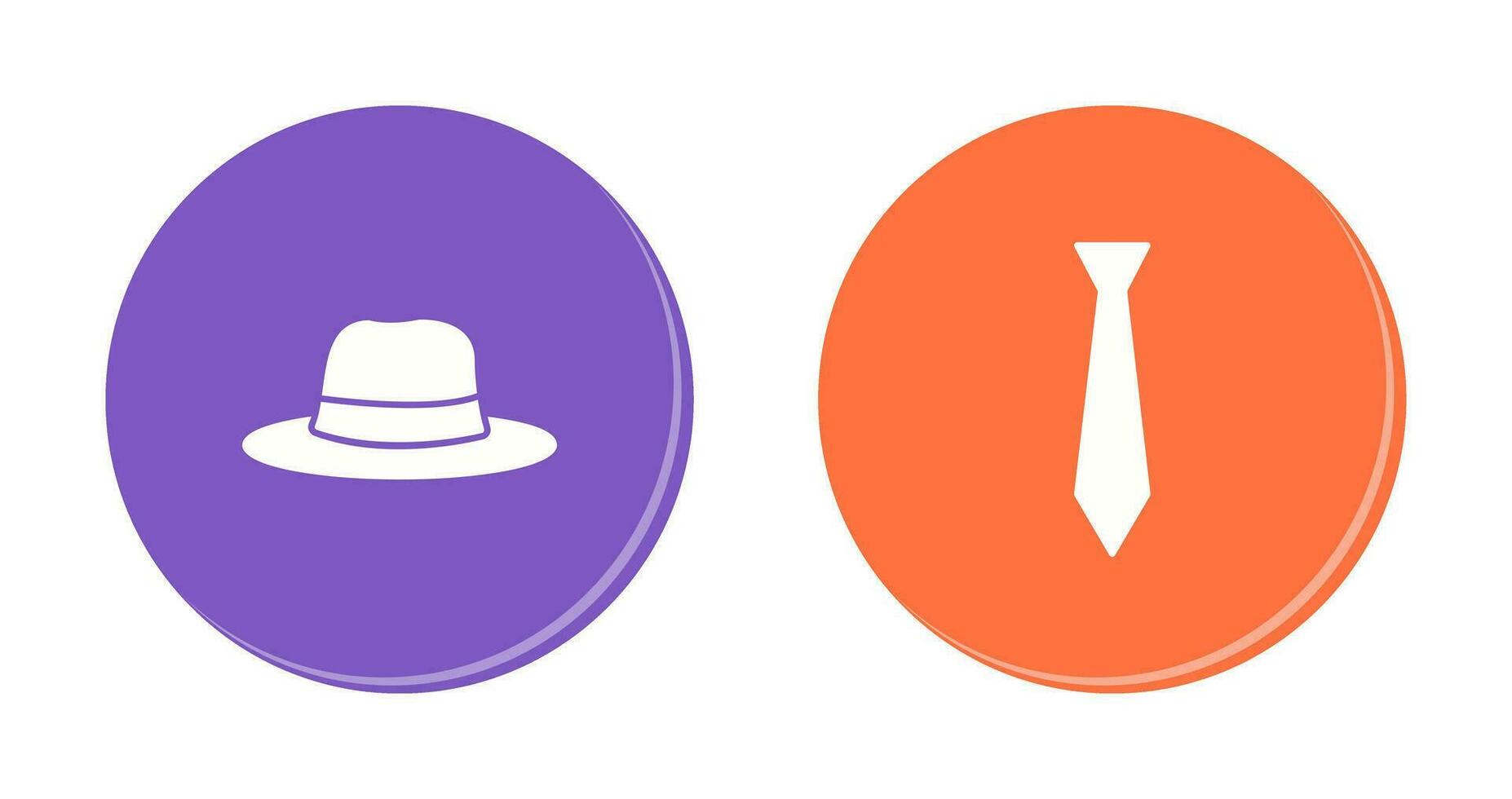 Woman and Tie Icon vector