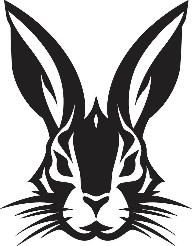 Black Hare Vector Logo A Professional and Elegant Logo for Your Company Black Hare Vector Logo A Creative and Unique Logo for Your Organization