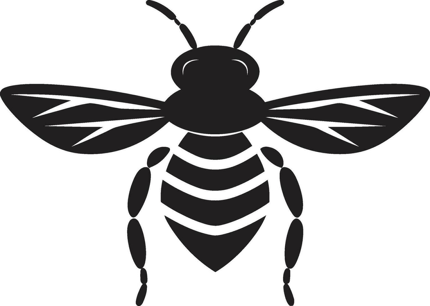 Elegance in Natures Tune Cicada Icons Ode to Wildlife Monochromatic Music Black Cicadas Song of Nature vector