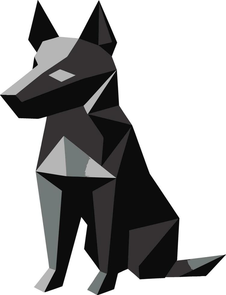 Doggo Vector Design Furry Friend Vector Design