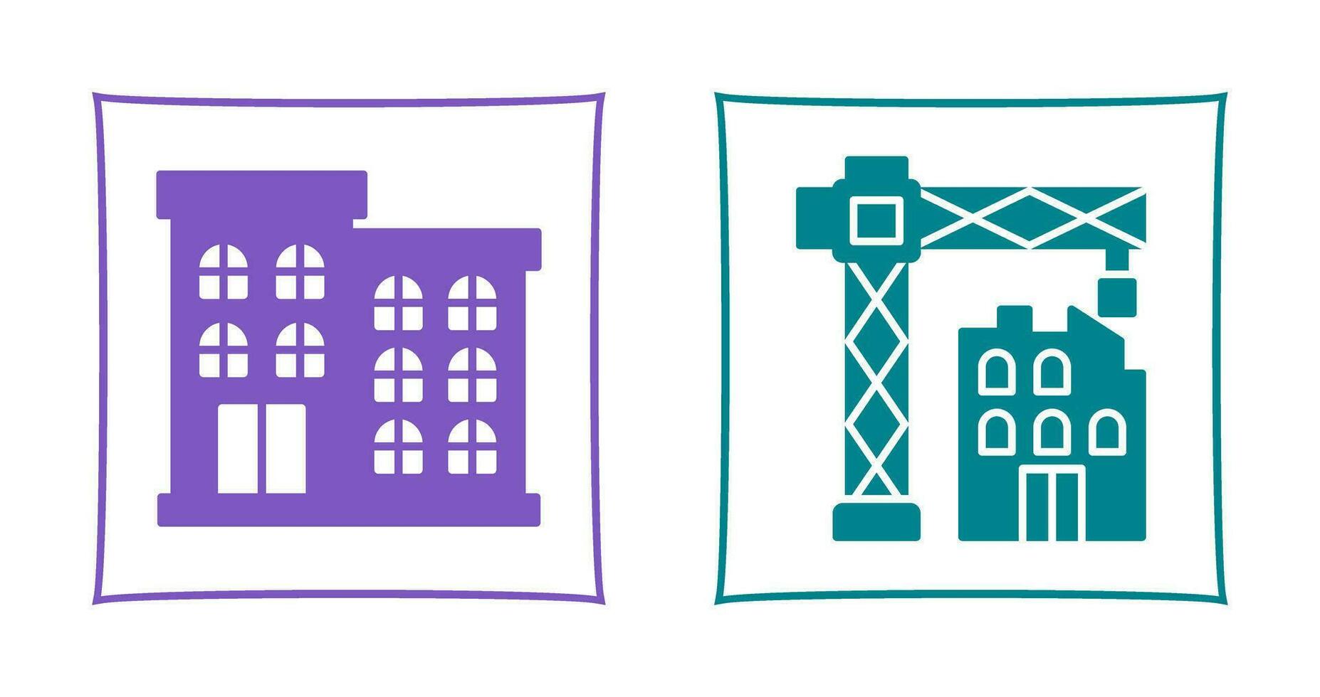 Building and Construction Icon vector