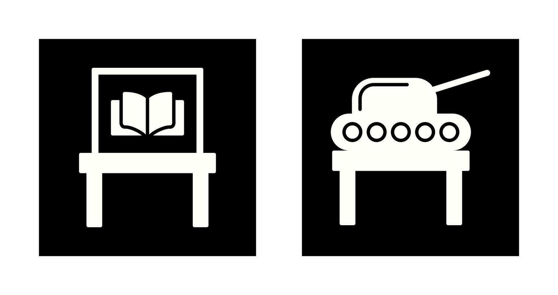 Ancient Book Exhibit and educe Icon vector
