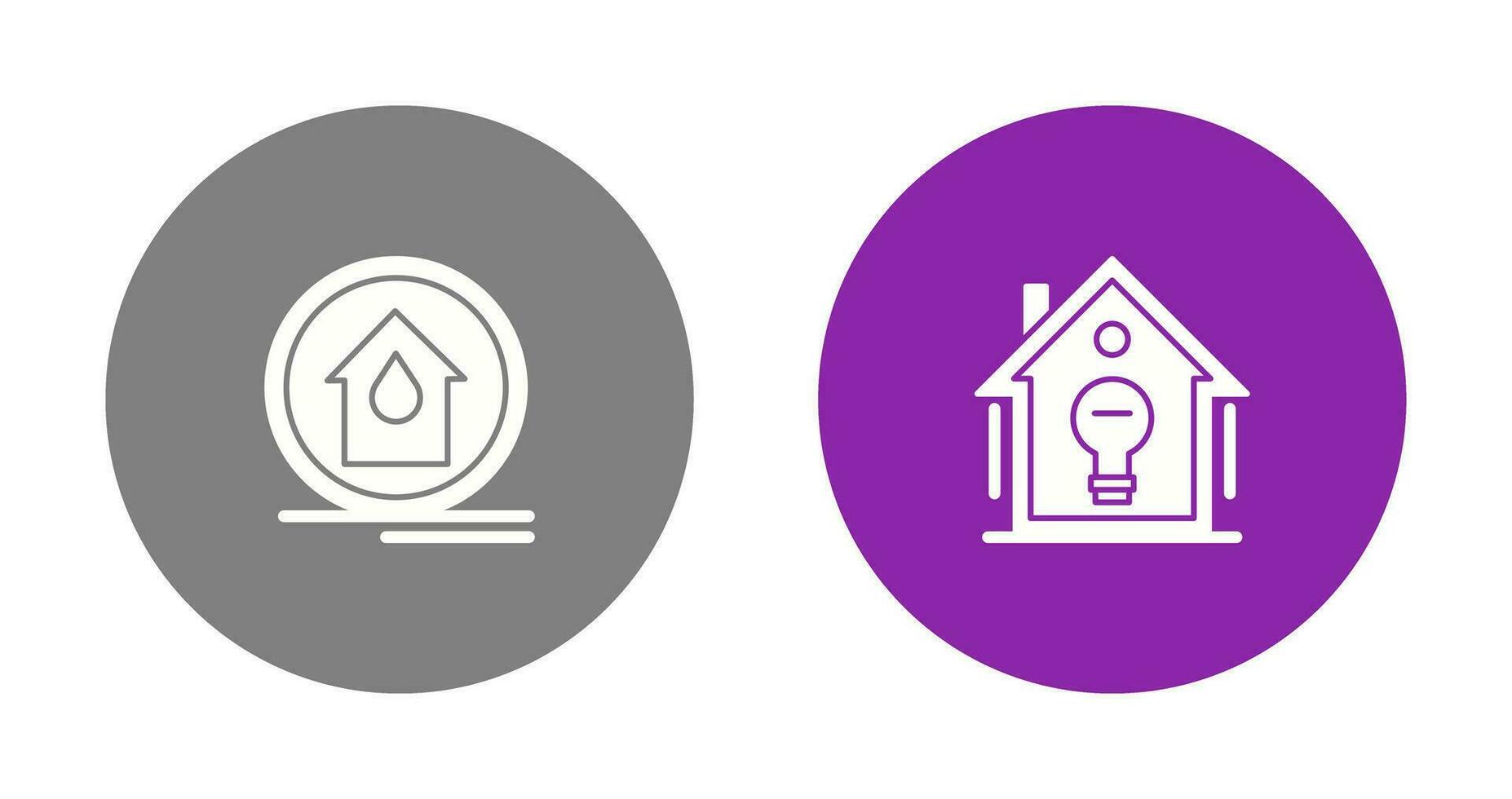 Fire Alarm and Home Automation Icon vector