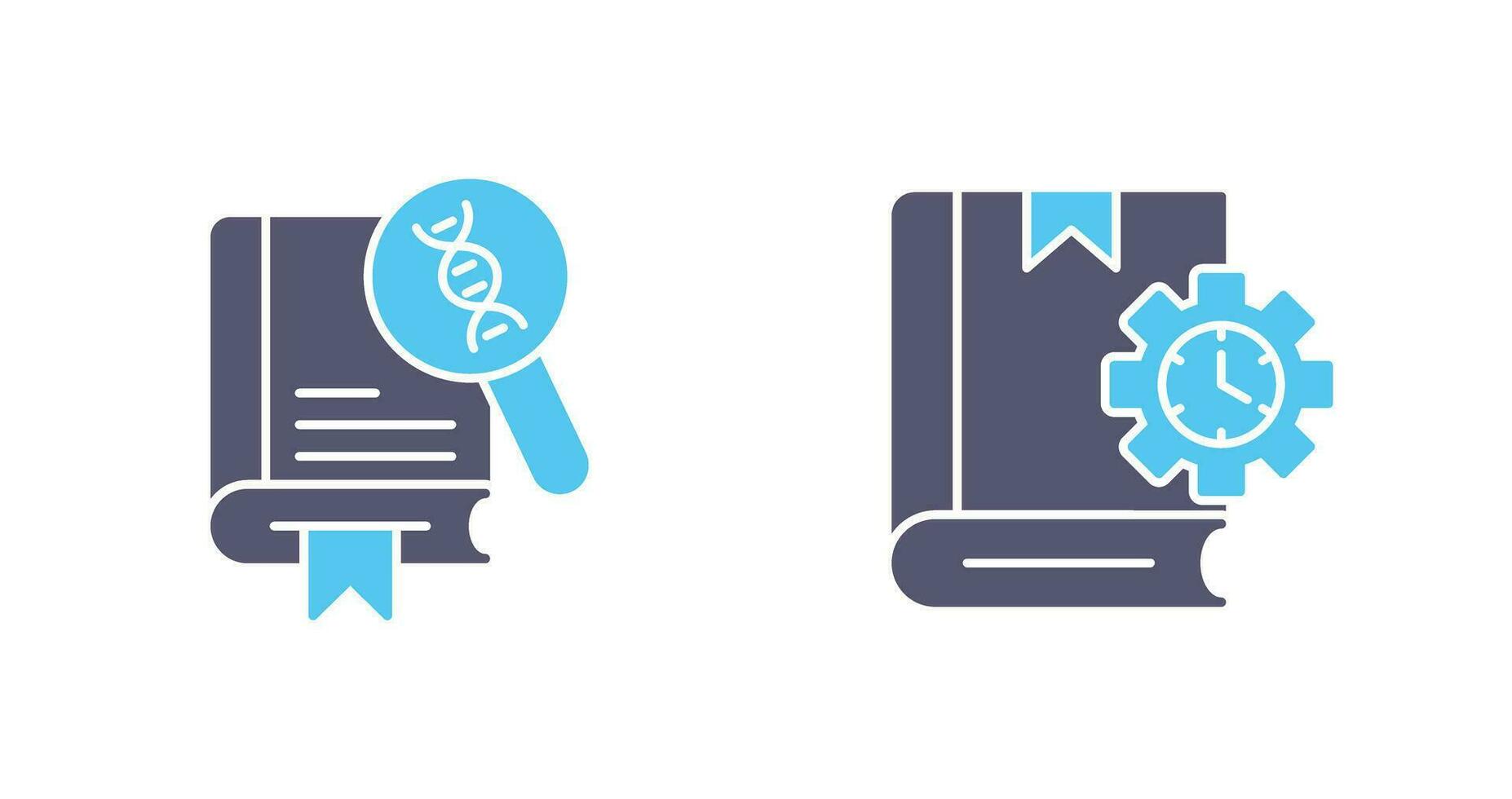 Genetics and Duration Icon vector