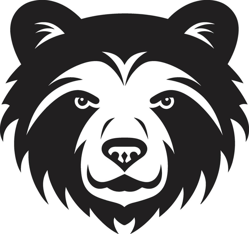 Bear Majesty Symbol Bear Dynasty Badge vector
