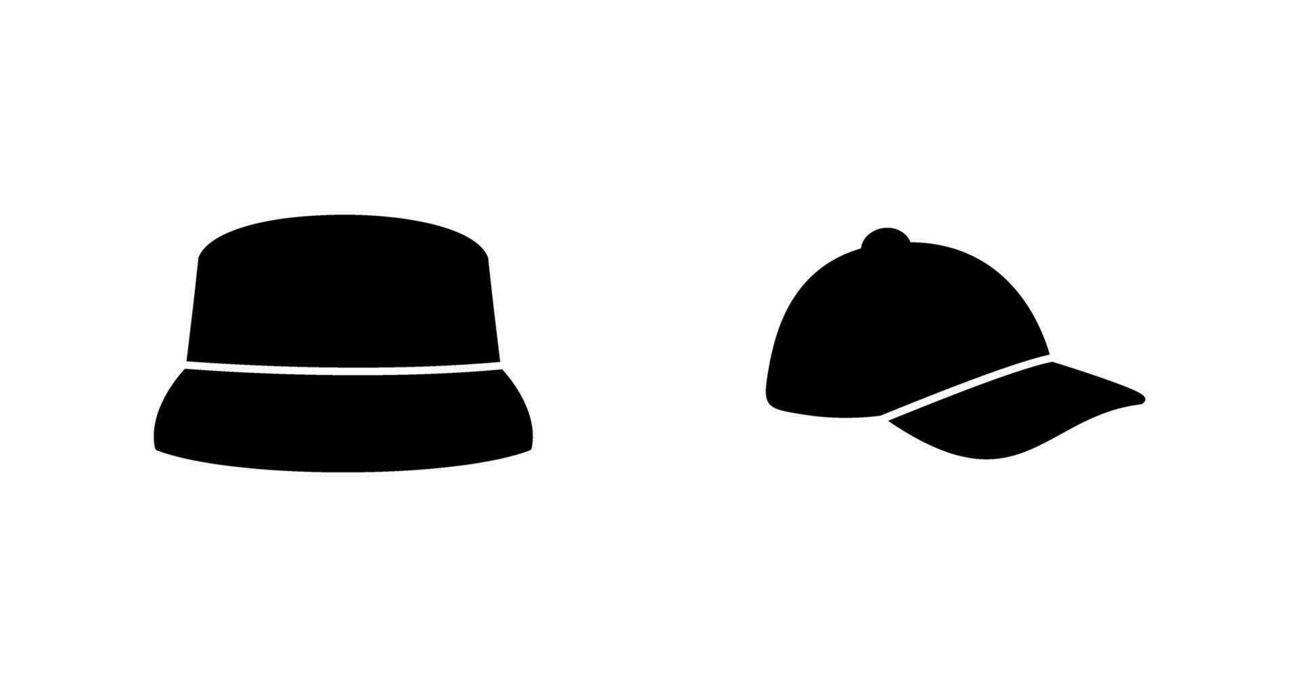 Hat and athletic Icon vector