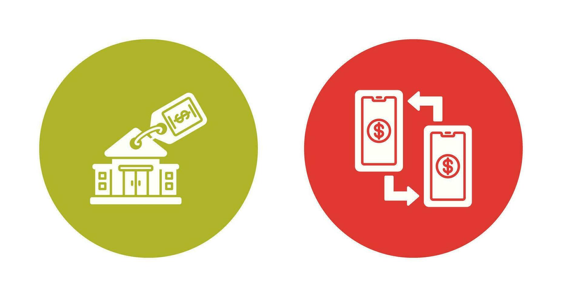 Rental and Transaction Icon vector