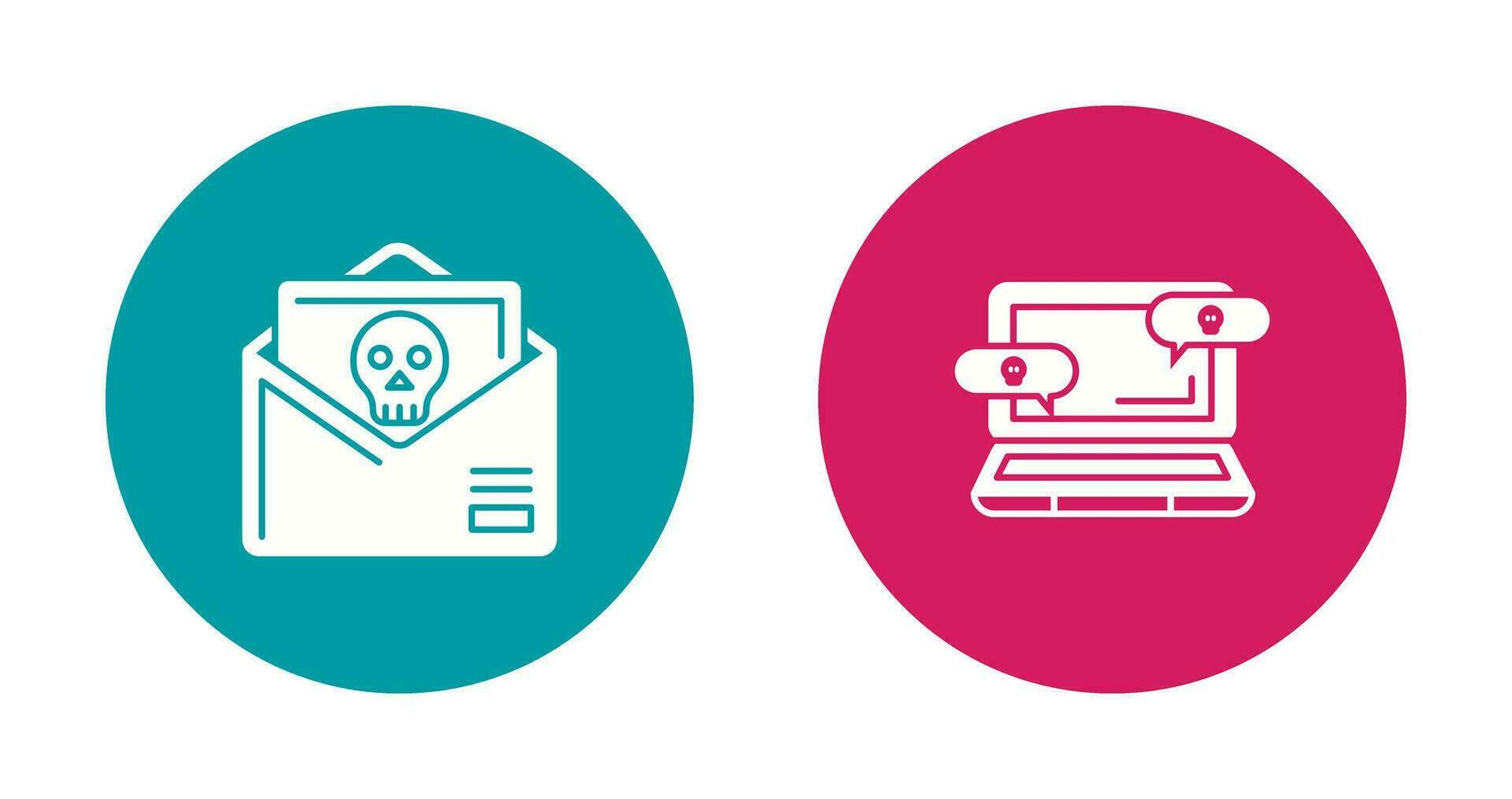 Spam and Infected Icon vector