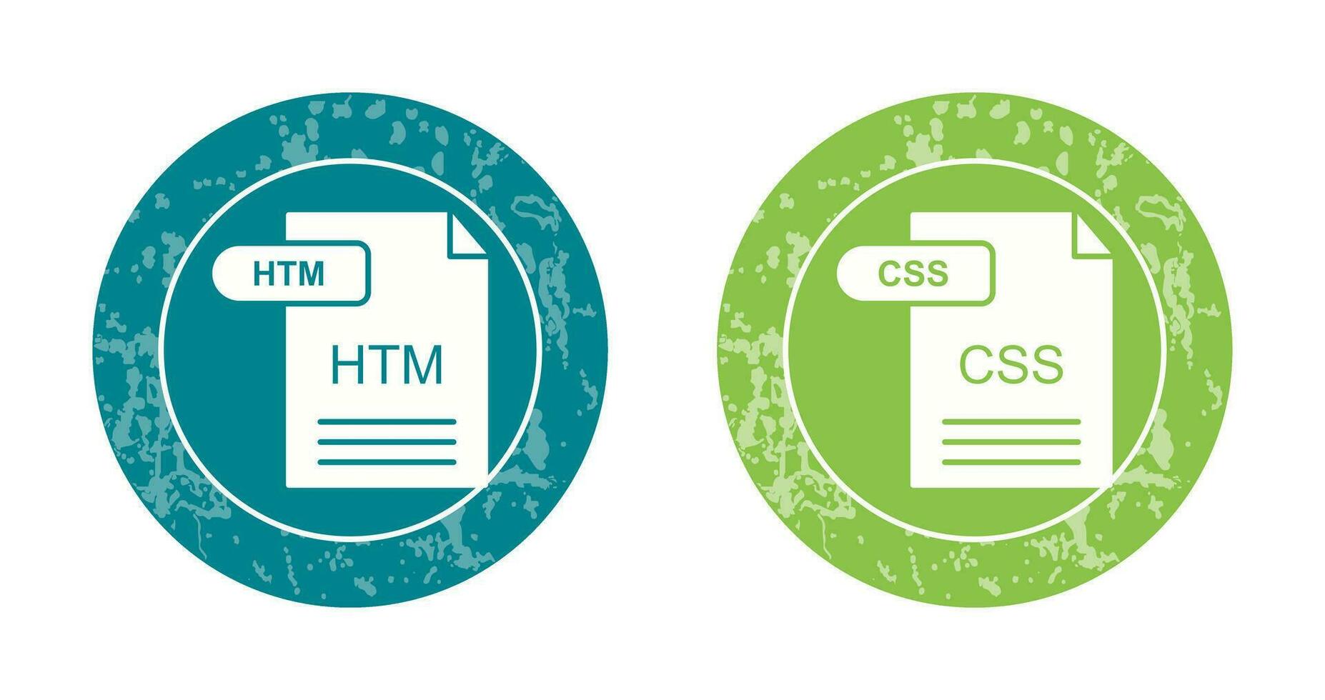 htm y css icono vector