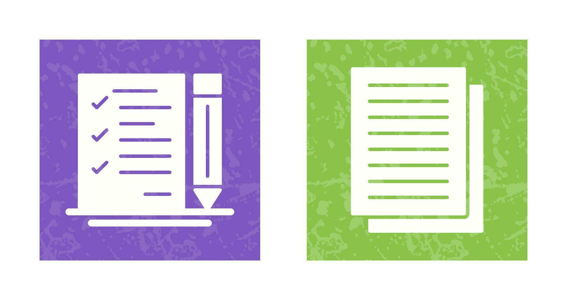Agreement and Document Icon vector