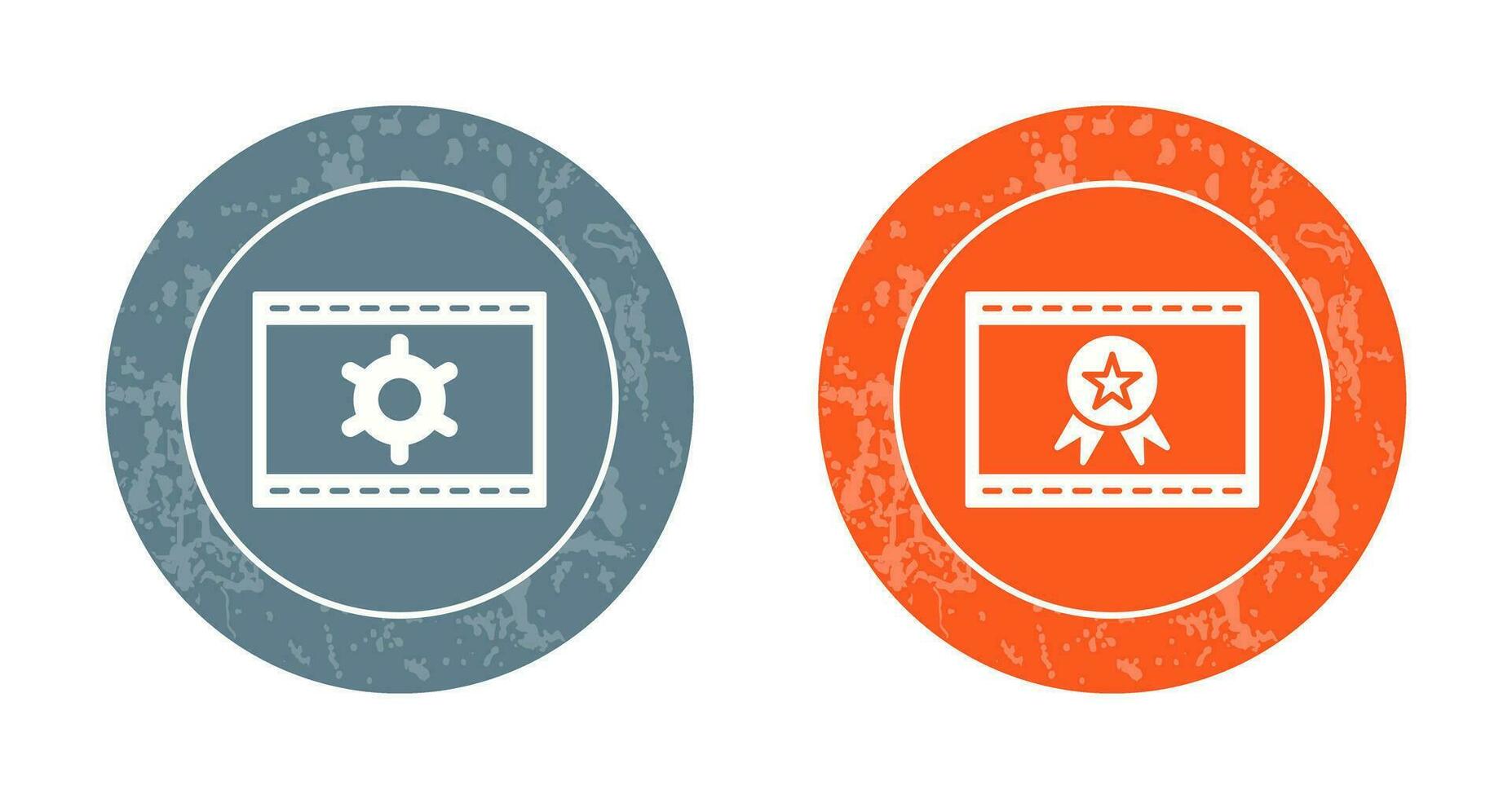 Web Optimization and Web Award Icon vector