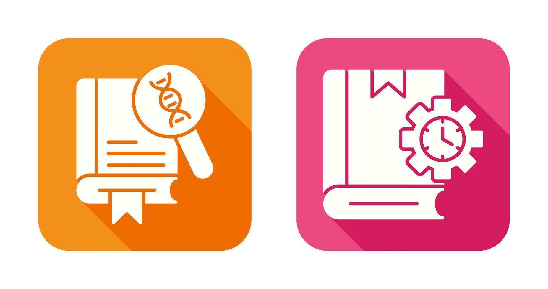 Genetics and Duration Icon vector