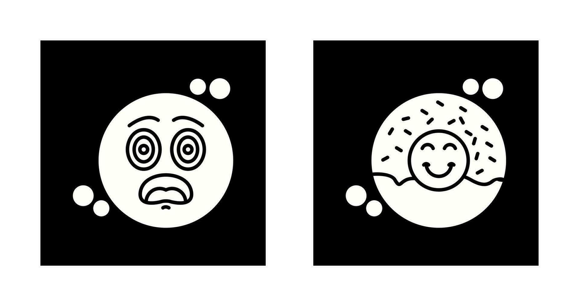 Dazed and Donut Icon vector