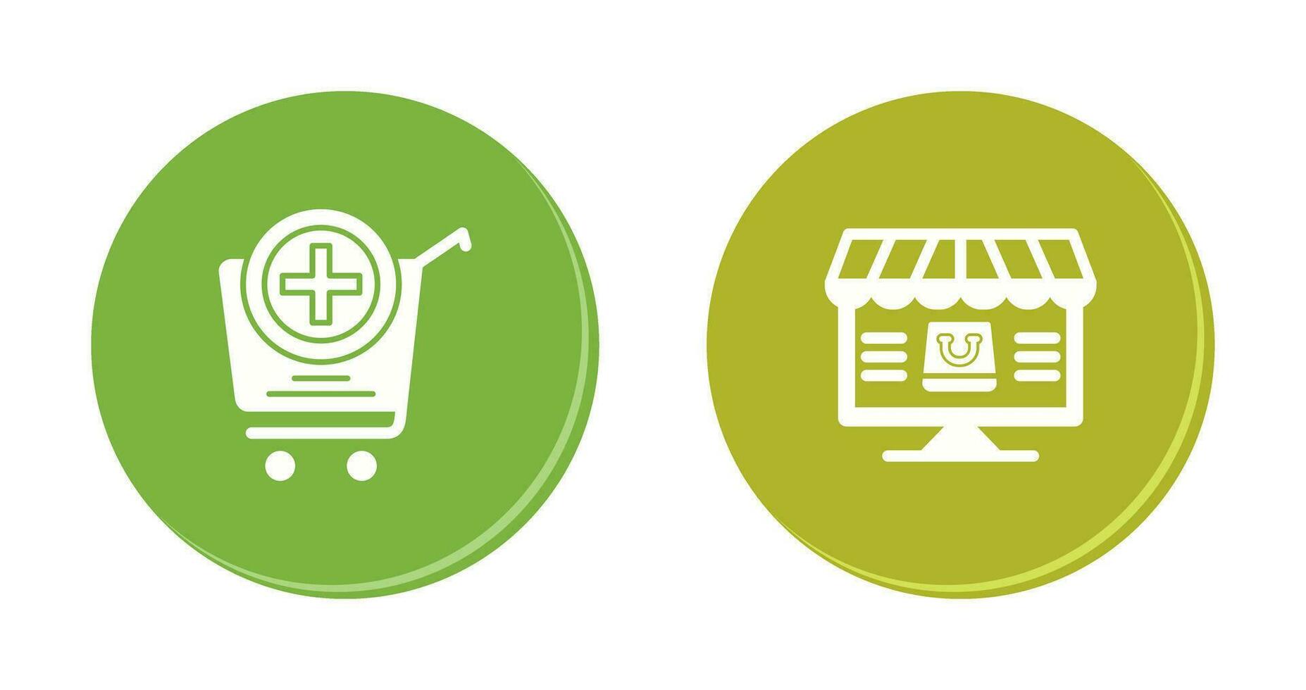 Add to Cart and Online Shopping Icon vector