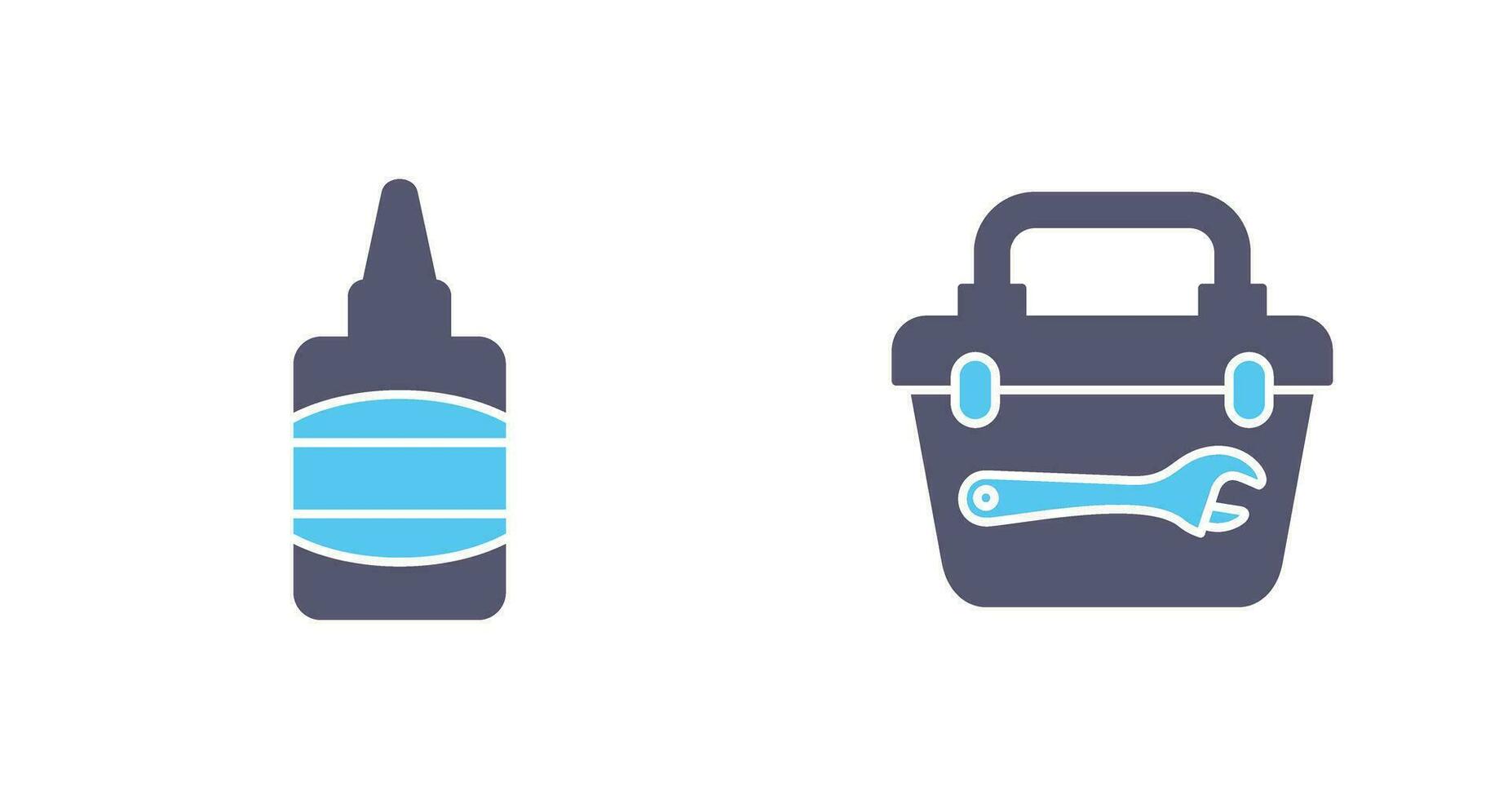 Glue and construction Icon vector