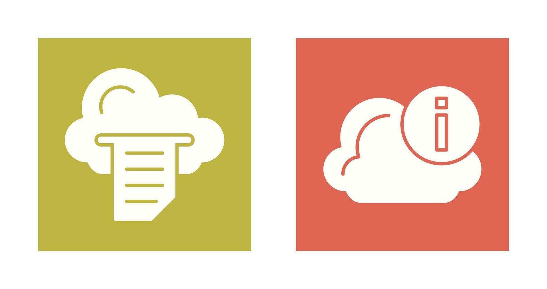 File and Information Icon vector