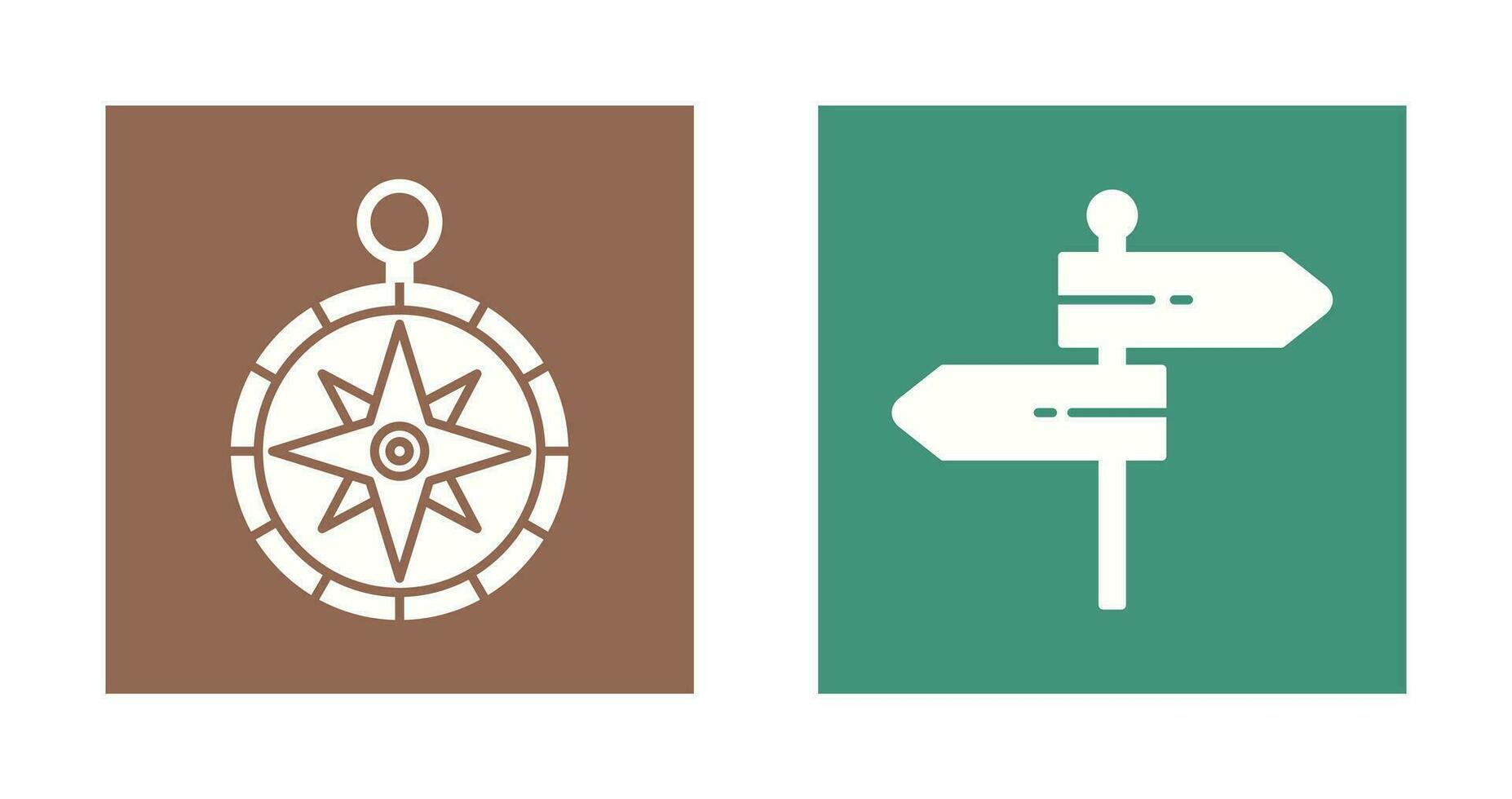 Compass and Direction Icon vector