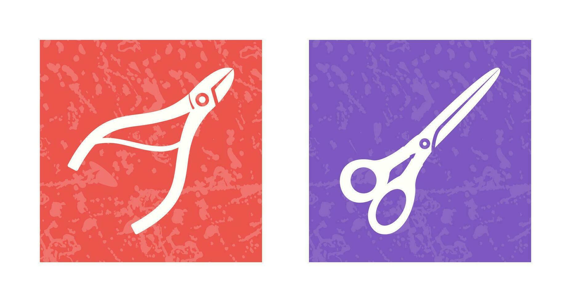 Nippers and Scissors Icon vector