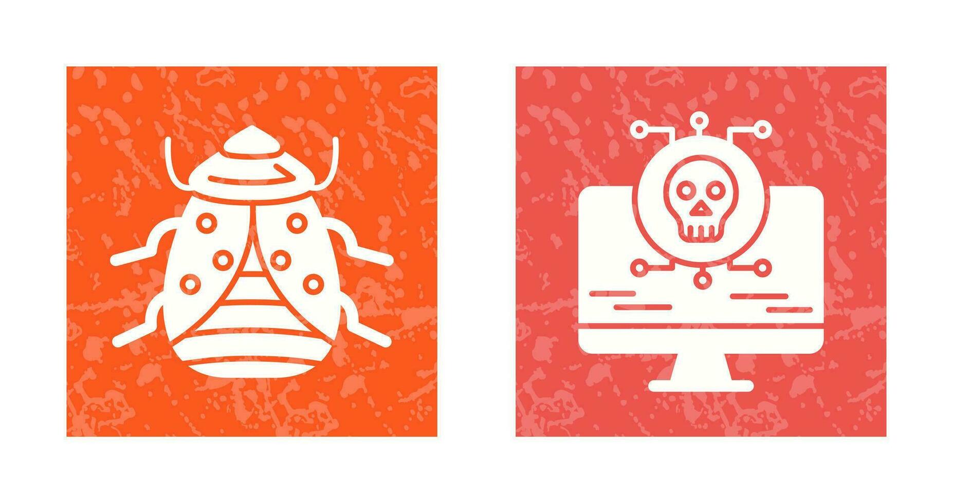 Bug and Virus Icon vector