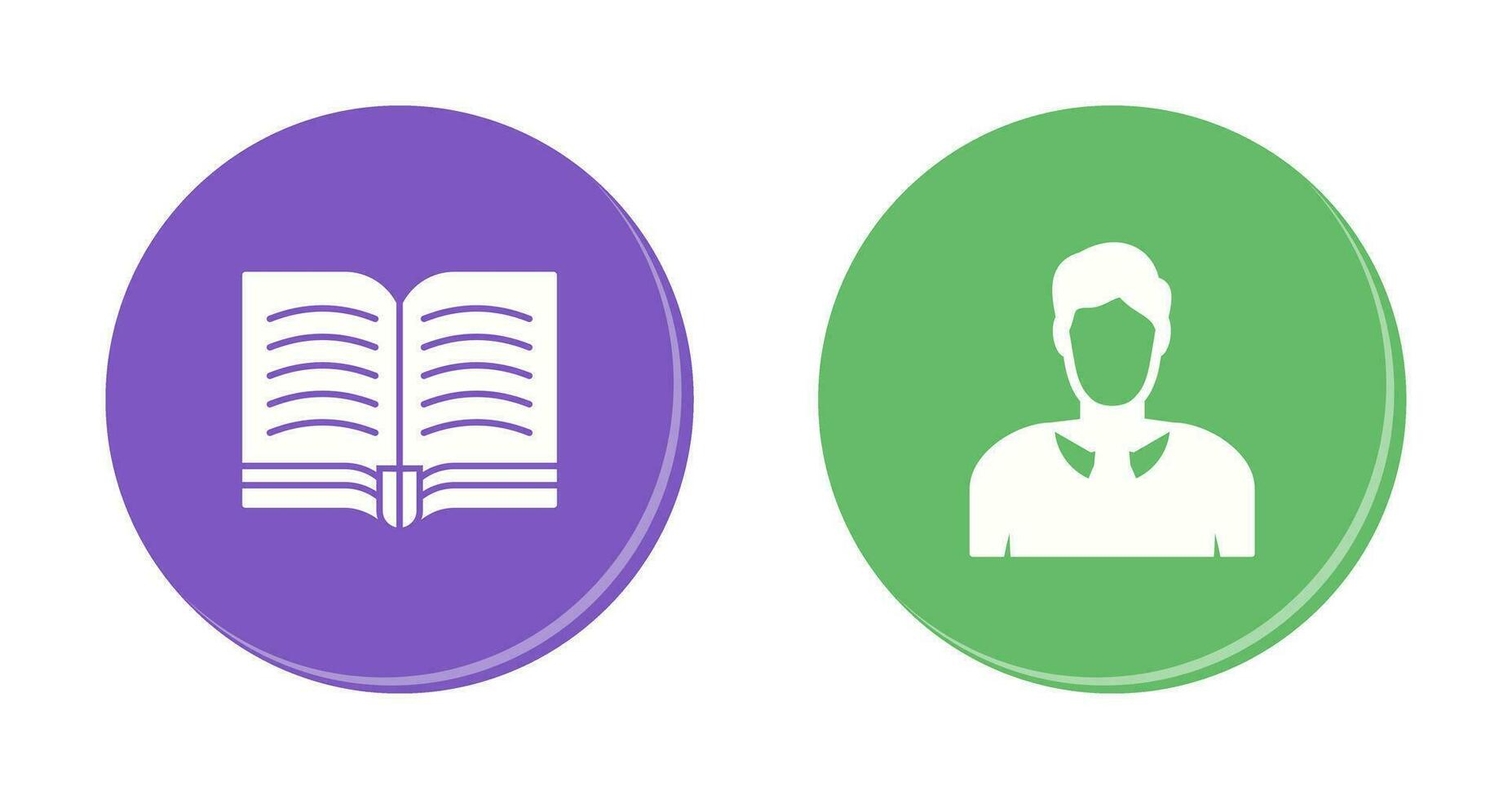 Book and Judge Icon vector